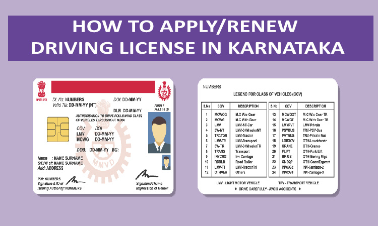 Renew Driving License Online Karnataka