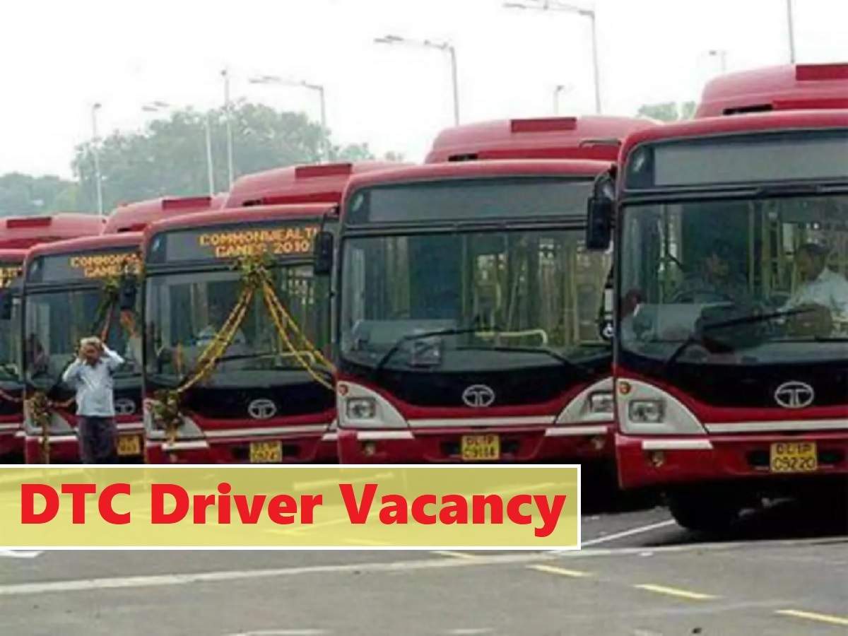 Delhi DTC Driver Bharti