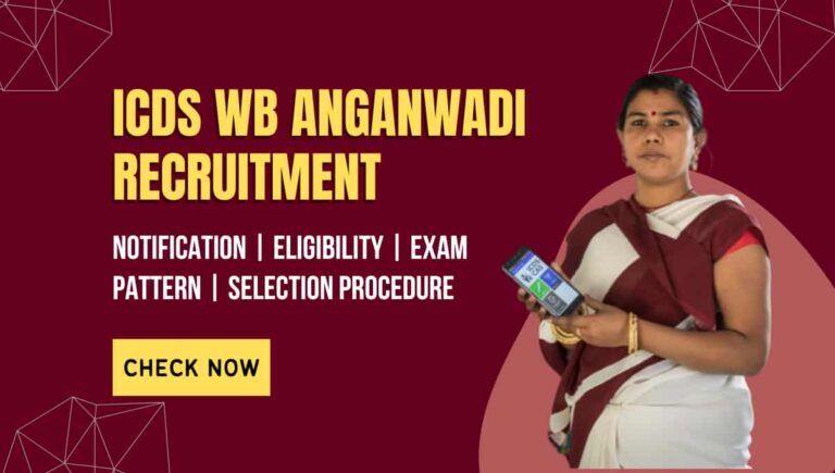 ICDS WB Anganwadi Recruitment